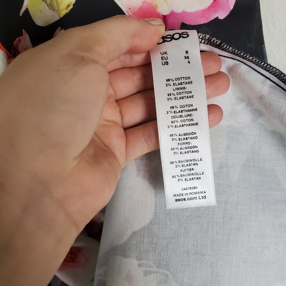 Asos Floral Midi Dress - Picture 6 of 8